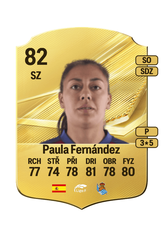 Paula Fernández card