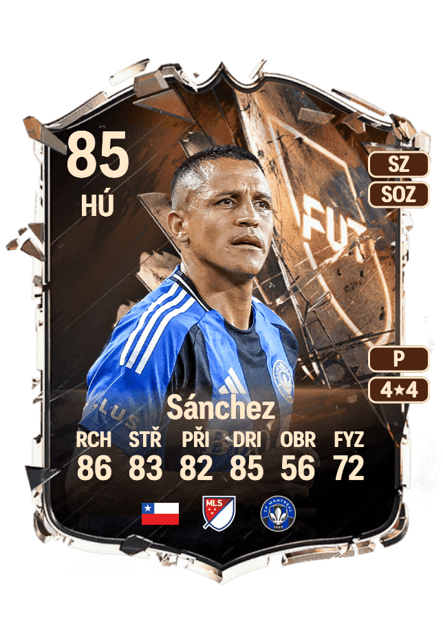 Alexis Sánchez card