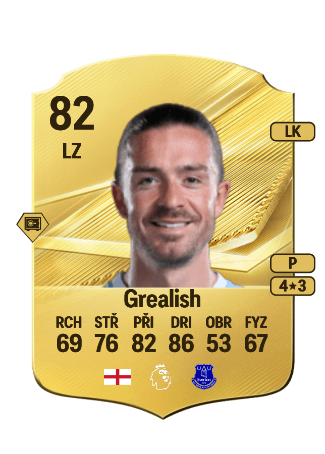 Jack Grealish card