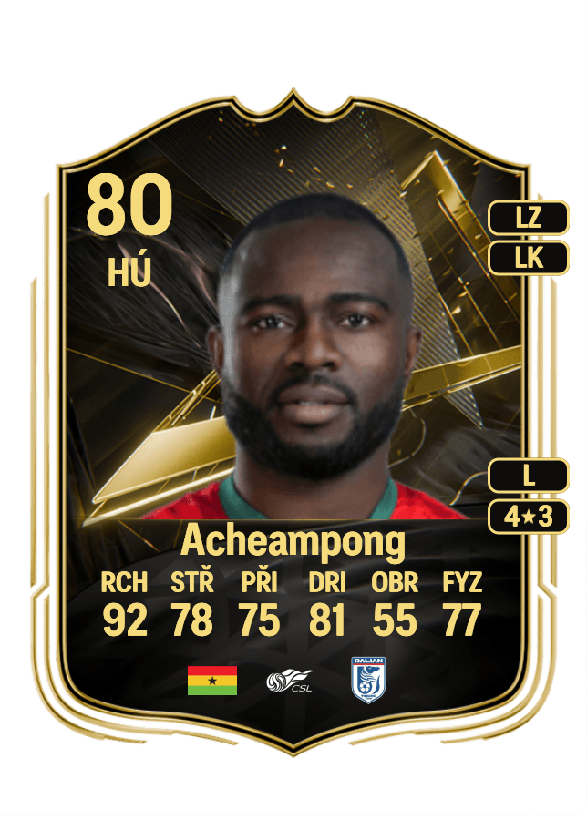 Frank Acheampong card