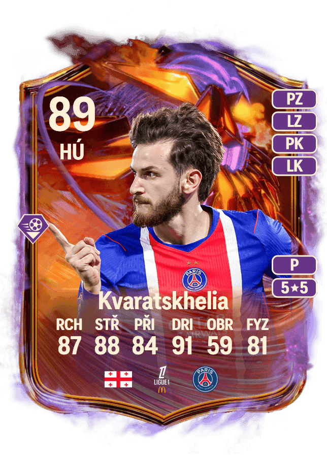Khvicha Kvaratskhelia card