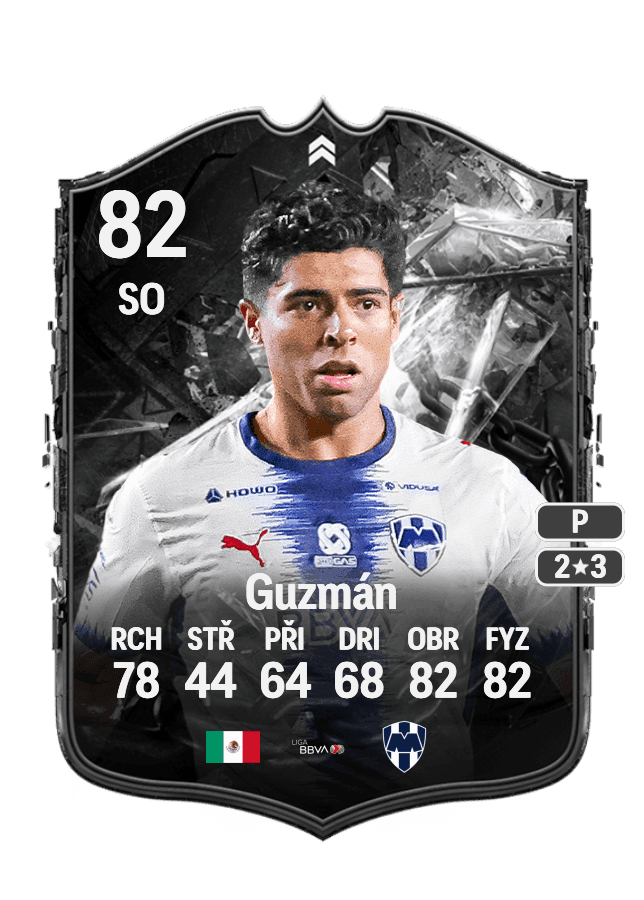 Víctor Guzmán card