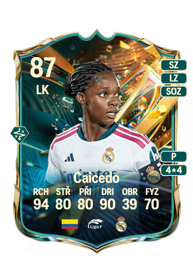 Linda Caicedo card