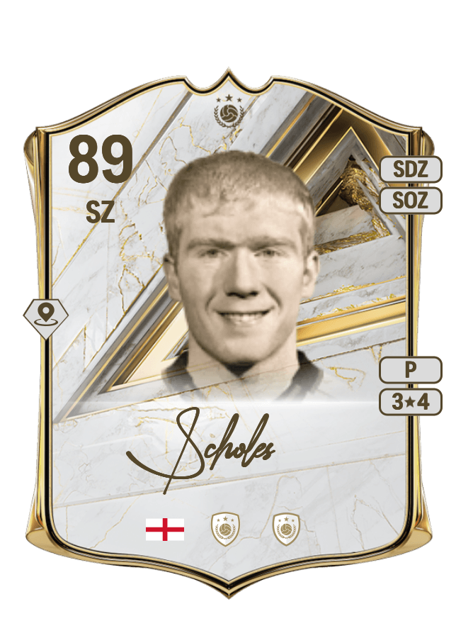 Paul Scholes card