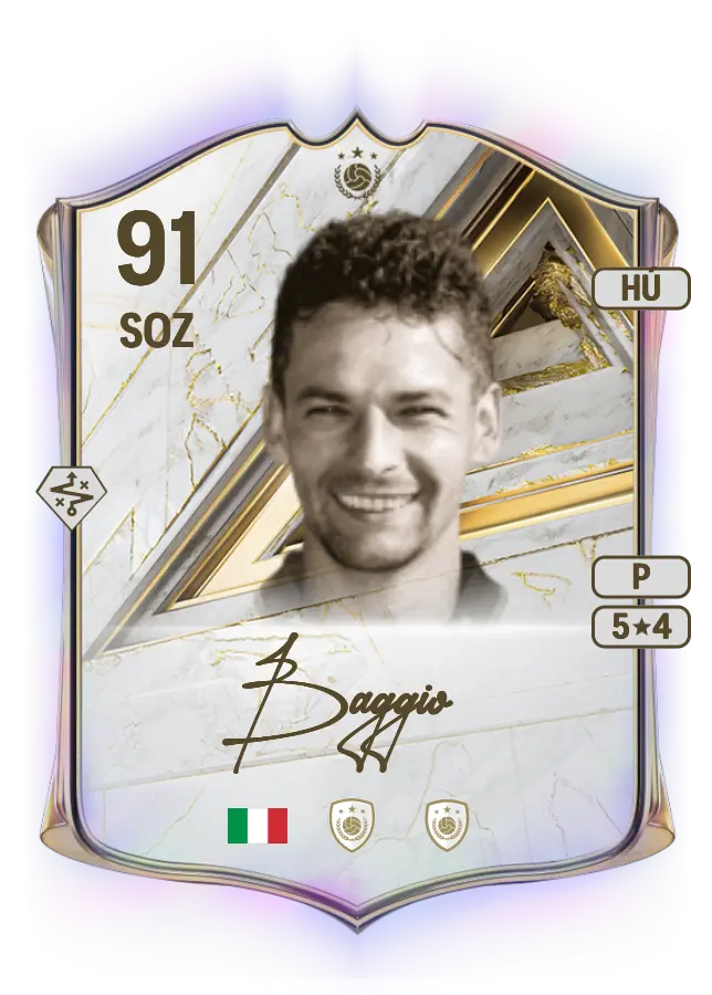 Roberto Baggio card