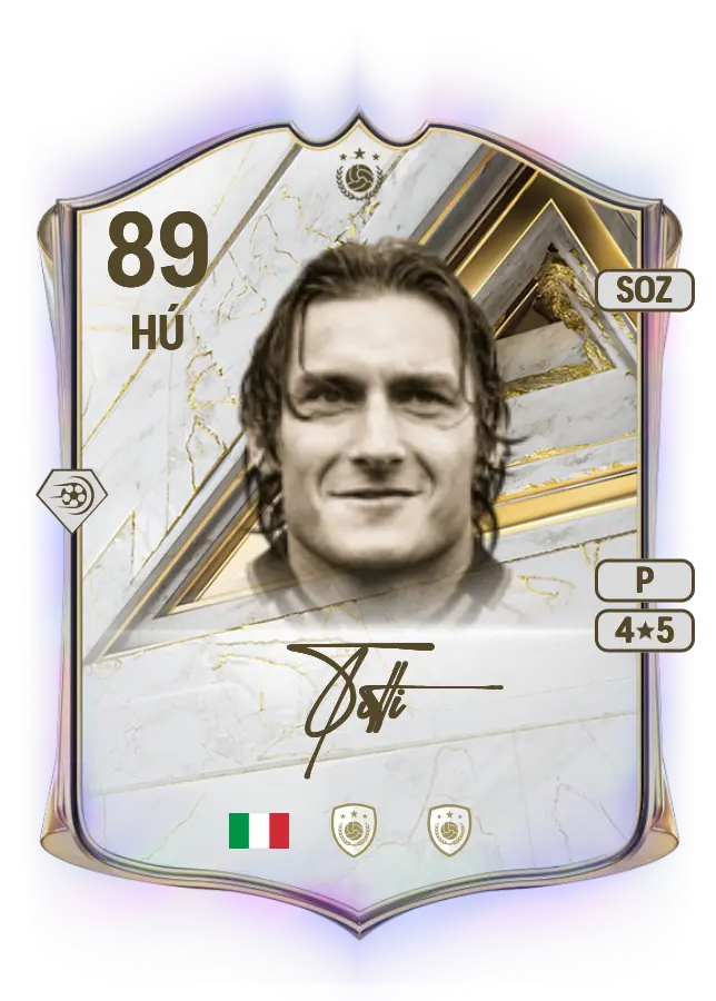 Francesco Totti card