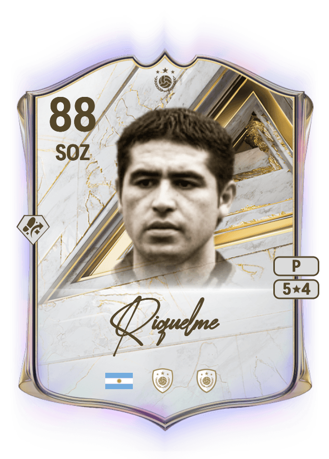Juan Román Riquelme card