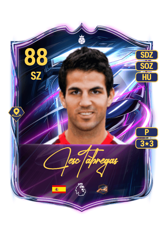 Cesc Fàbregas card