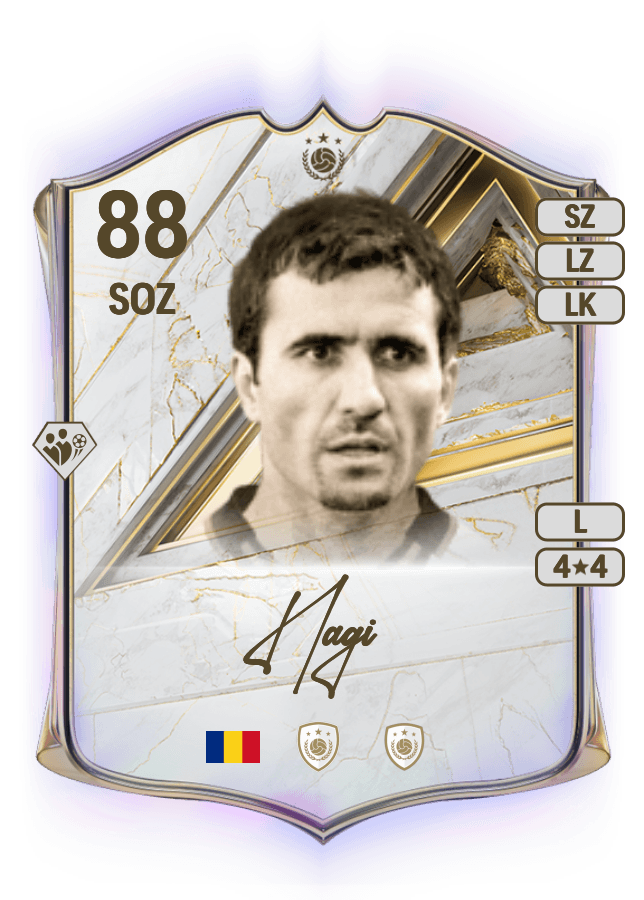 Gheorghe Hagi card