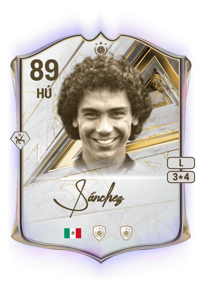 Hugo Sánchez card