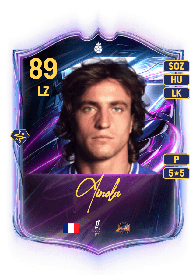 David Ginola card