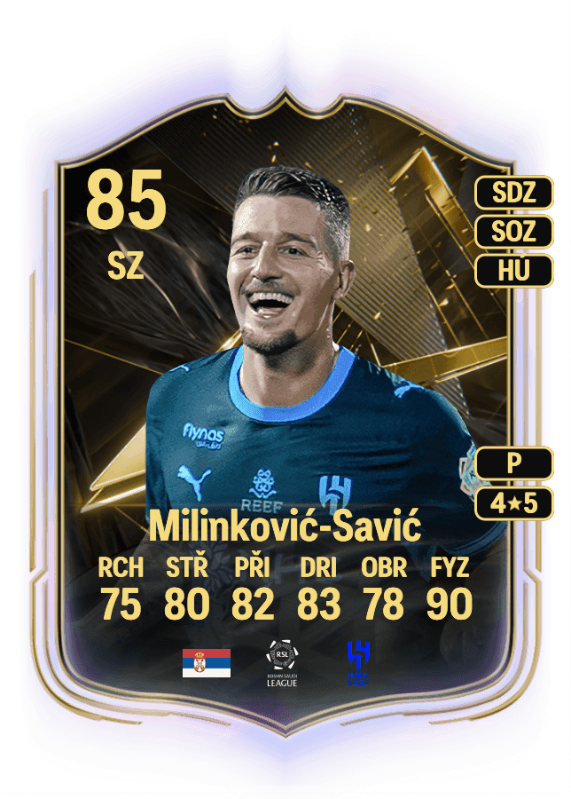 Sergej Milinković-Savić card