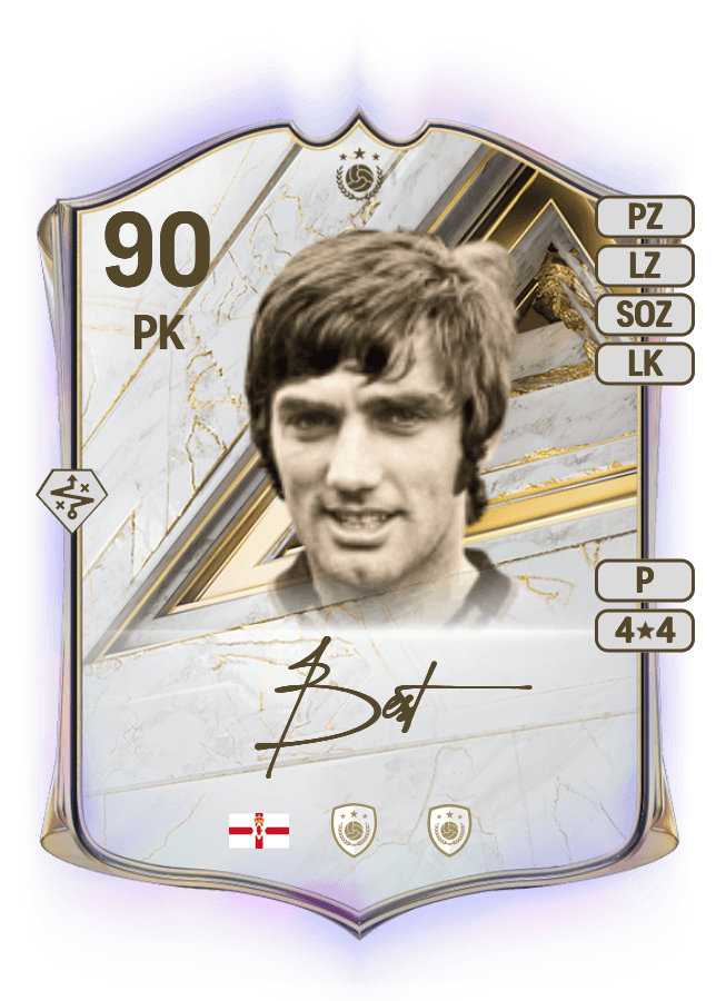 George Best card