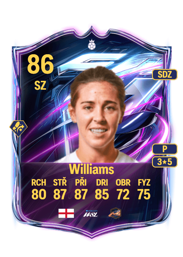 Fara Williams card