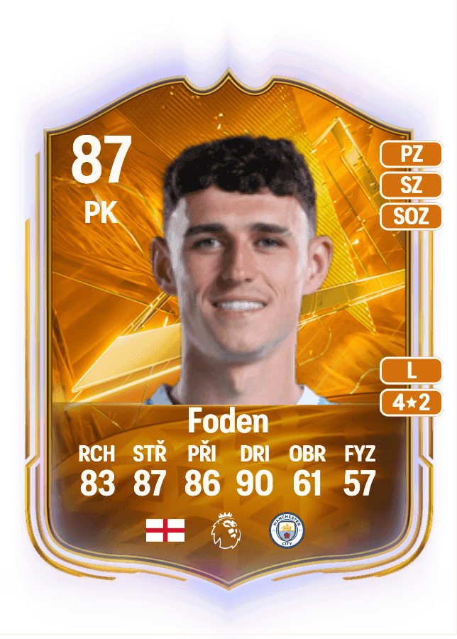 Phil Foden card