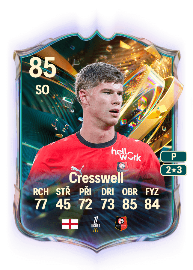 Charlie Cresswell card