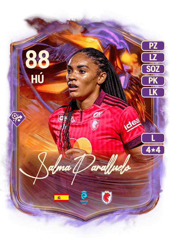 Salma Paralluelo card