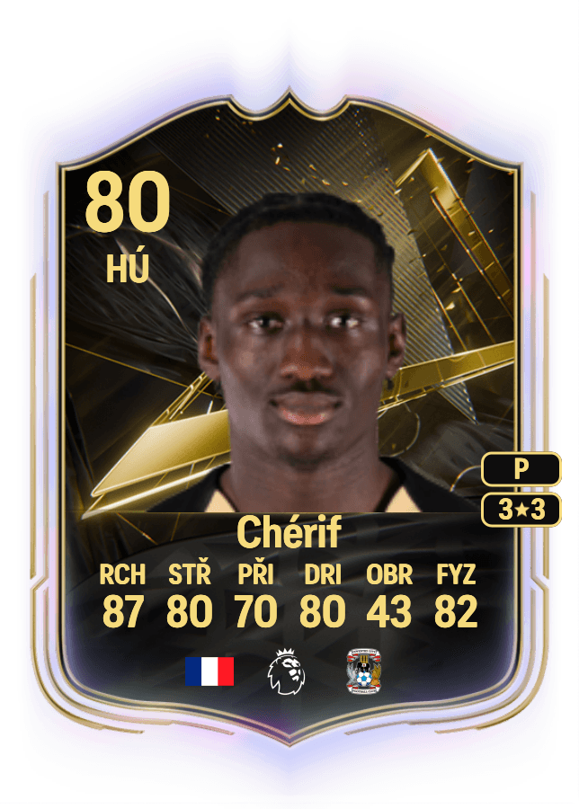 Sidiki Chérif card