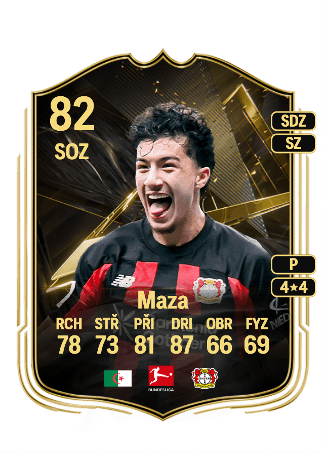 Ibrahim Maza card