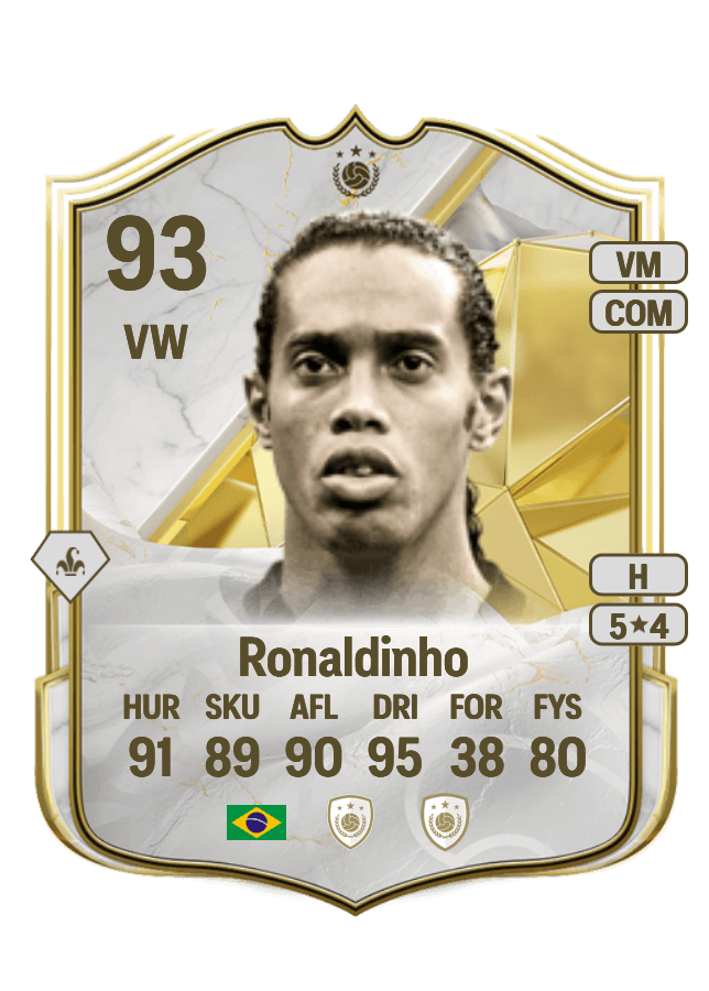 Ronaldinho card