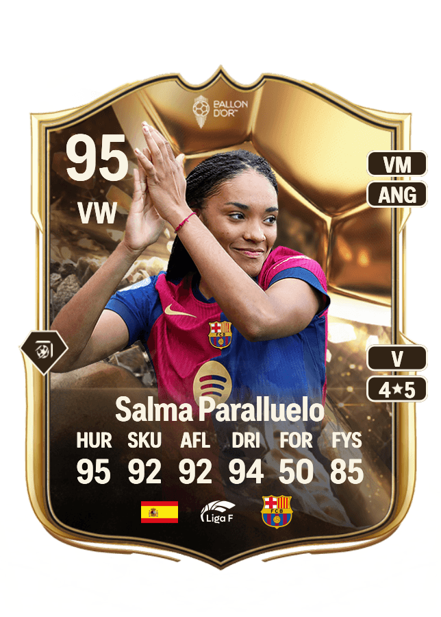 Salma Paralluelo card