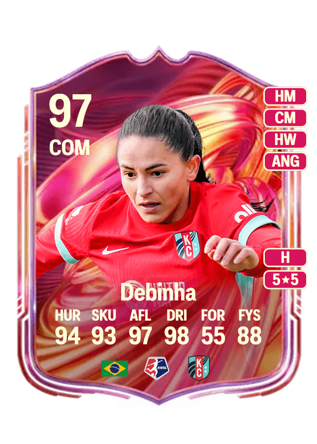 Debinha card