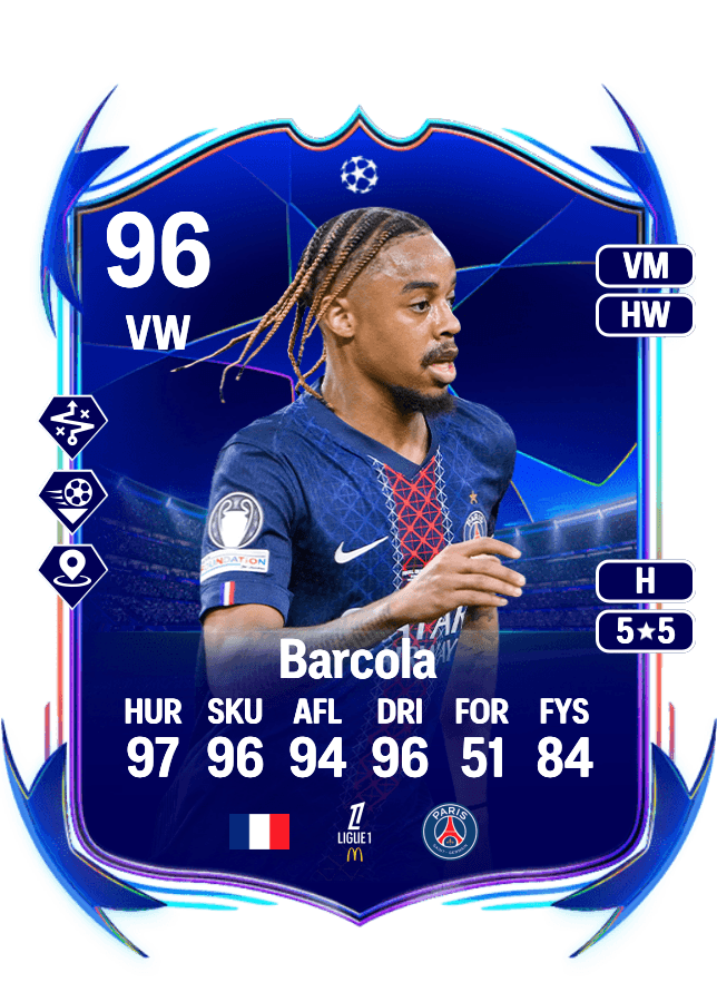 Bradley Barcola card