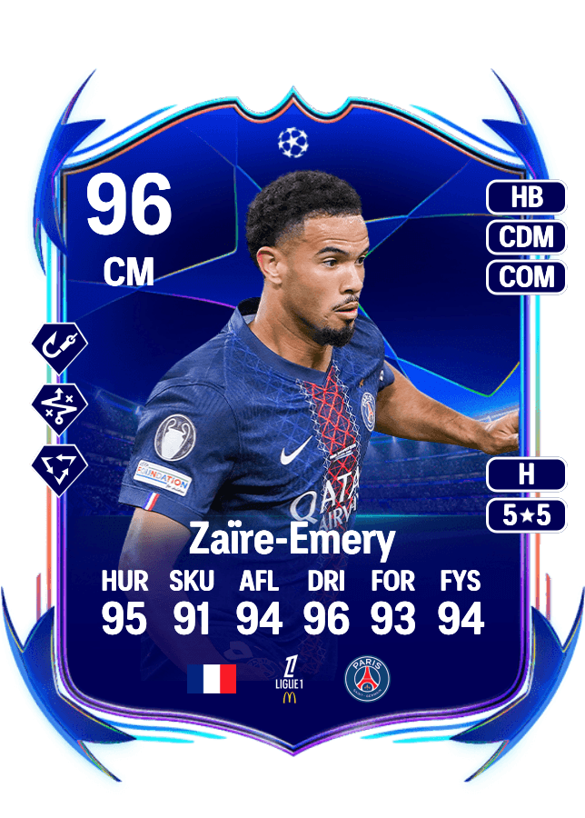 Warren Zaïre-Emery card