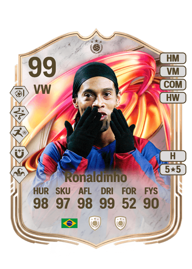 Ronaldinho card
