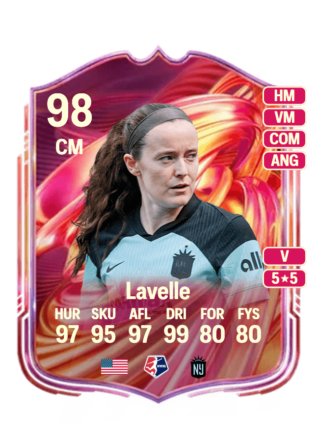 Rose Lavelle card