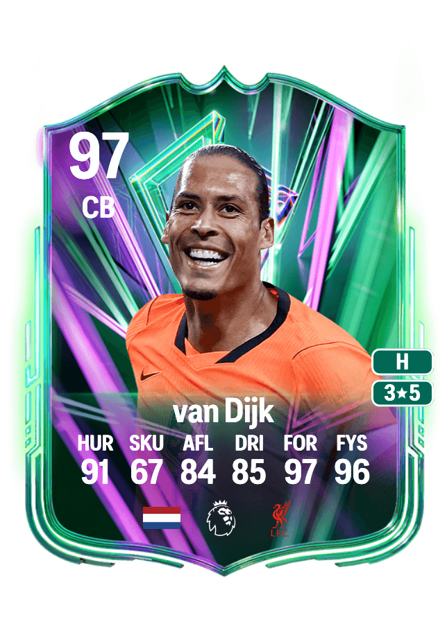 Virgil van Dijk card