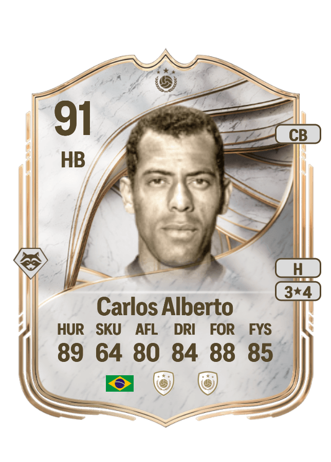 Carlos Alberto card