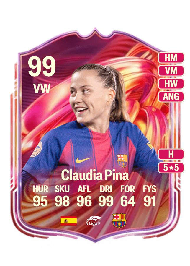 Claudia Pina card