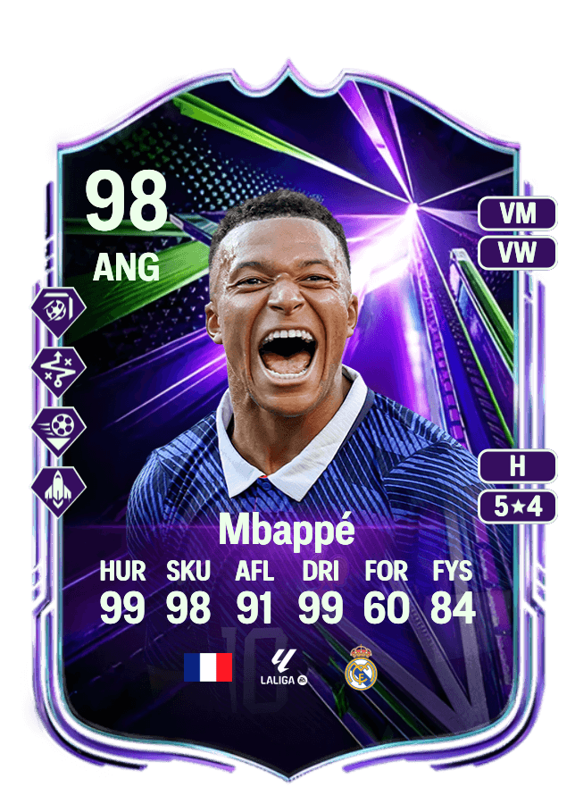 Kylian Mbappé card