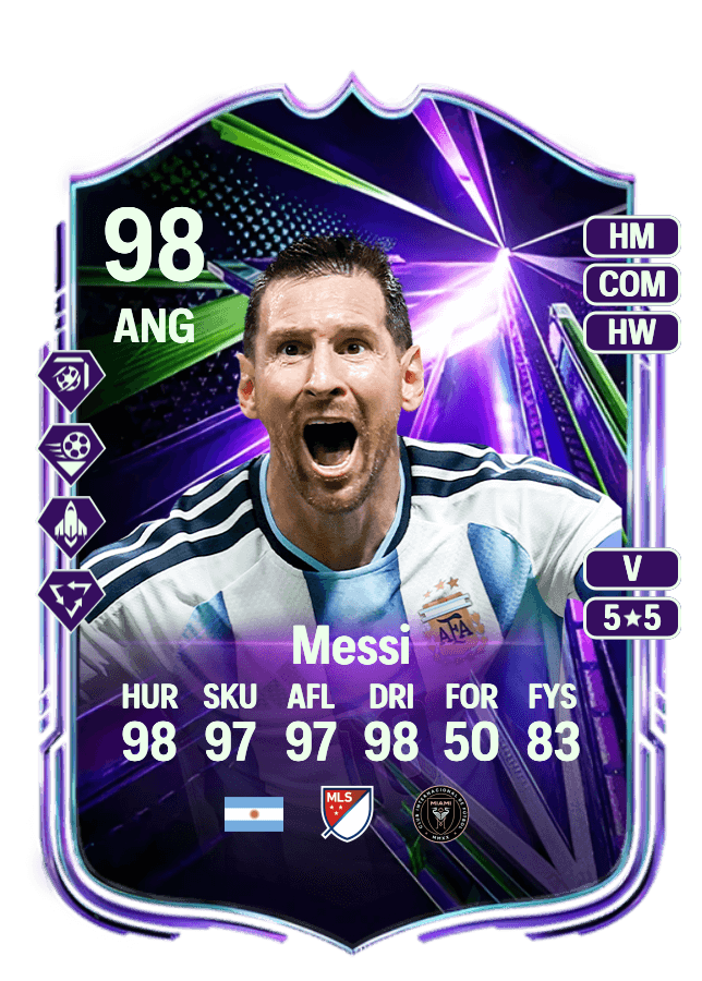 Lionel Messi card
