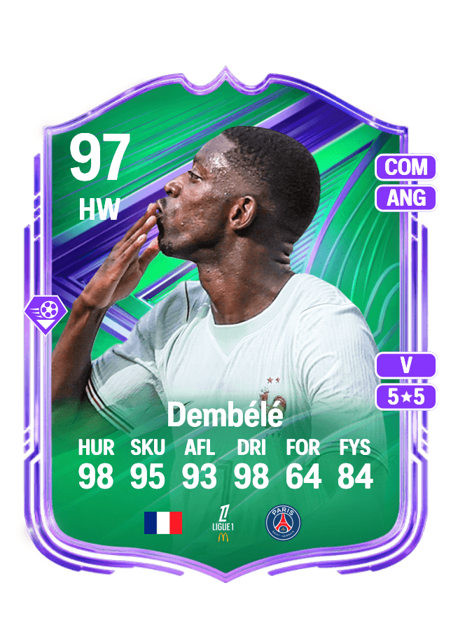 Ousmane Dembélé card