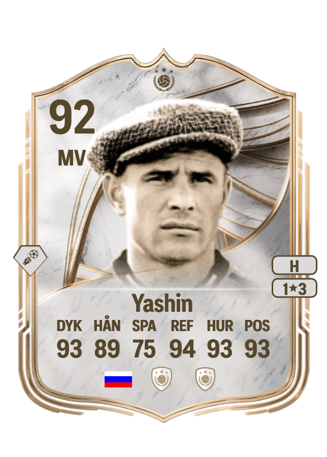 Lev Yashin card