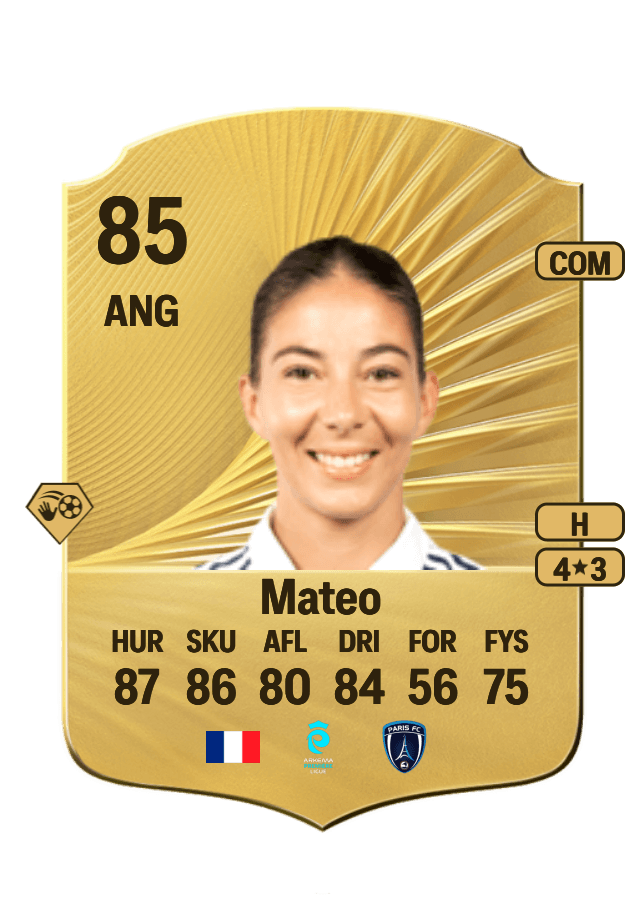 Clara Mateo card