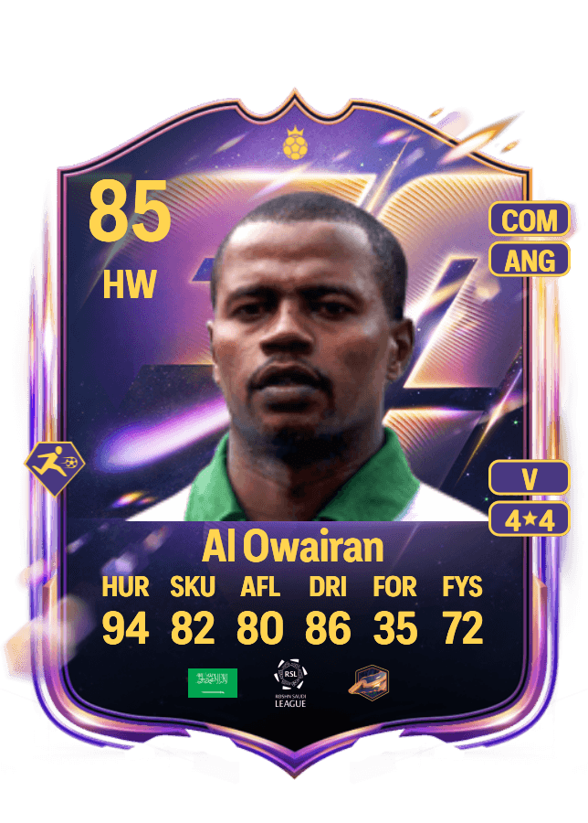 Saeed Al Owairan card
