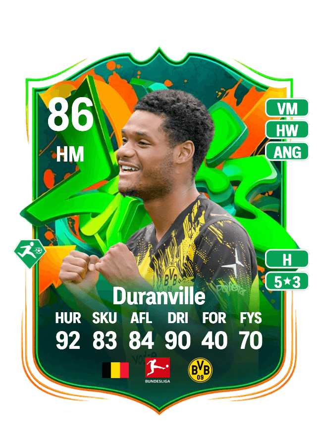 Julien Duranville card