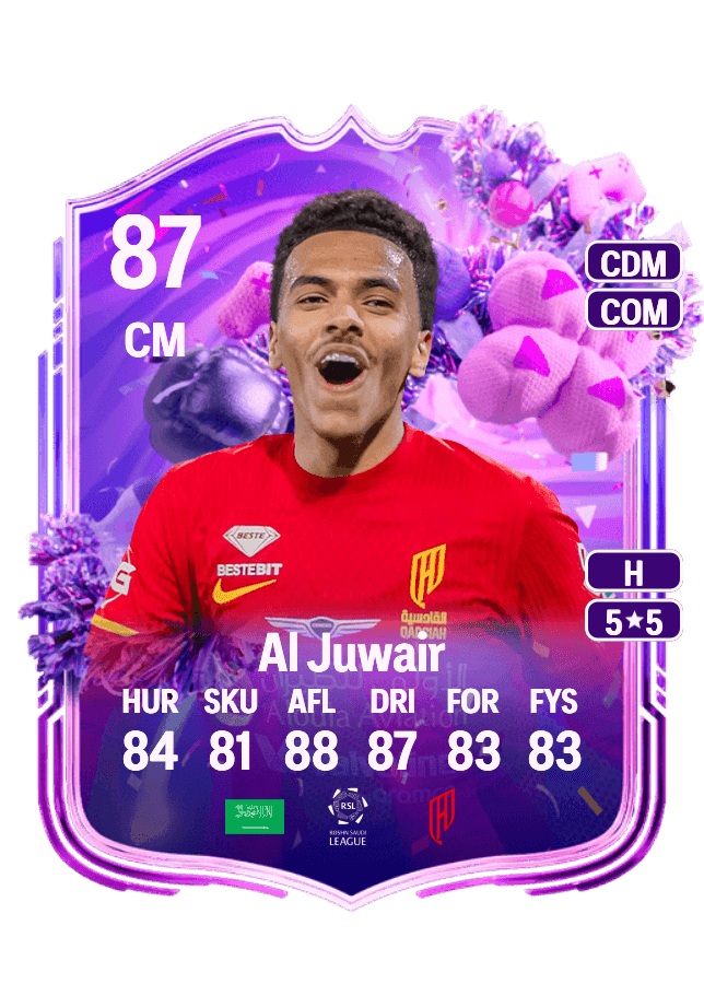 Musab Al Juwair card