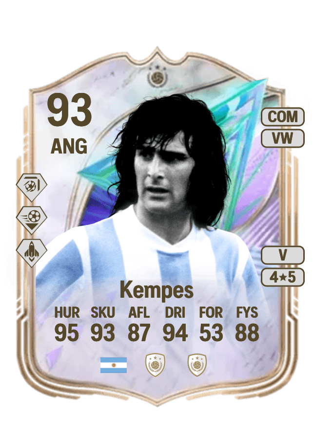 Mario Kempes card