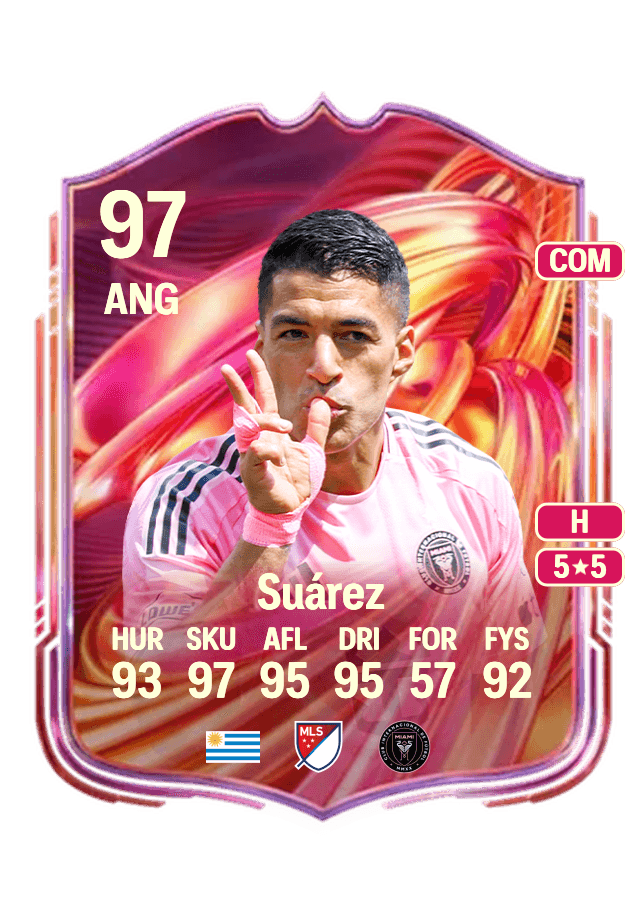 Luis Suárez card