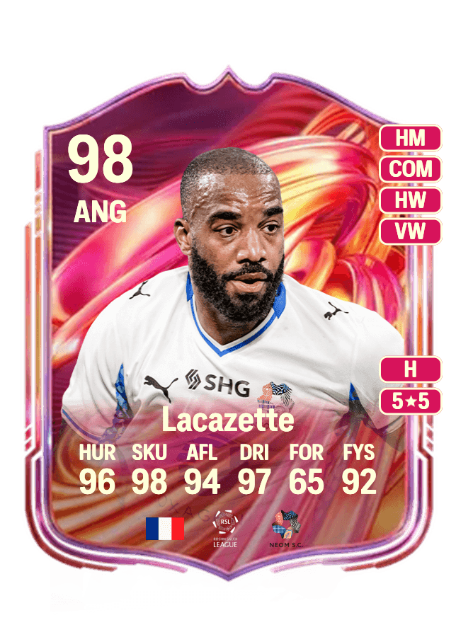 Alexandre Lacazette card
