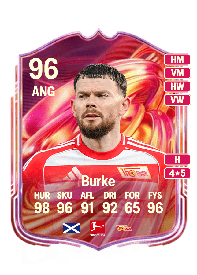 Oliver Burke card