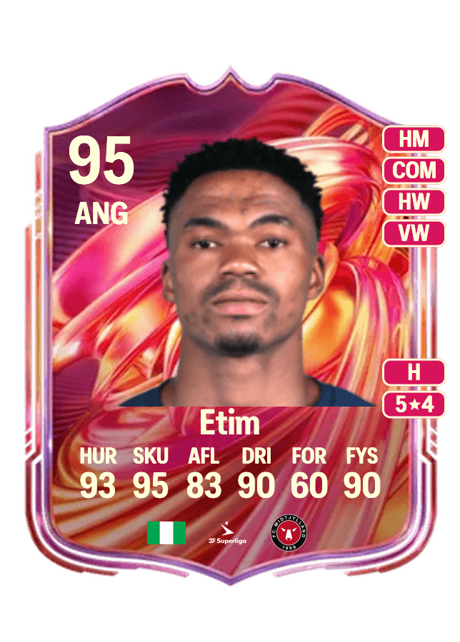 Friday Etim card