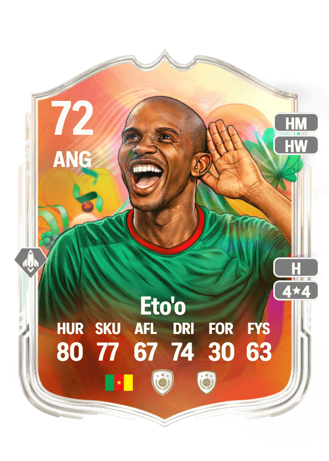 Samuel Eto'o card