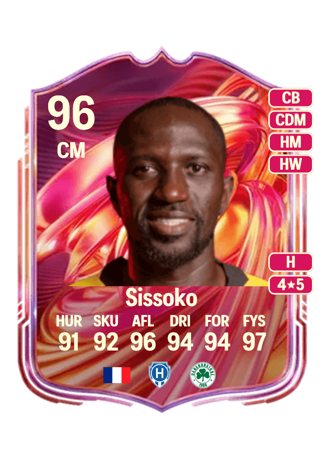 Moussa Sissoko card