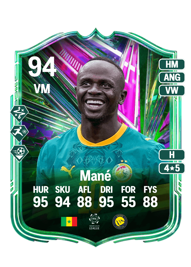 Sadio Mané card