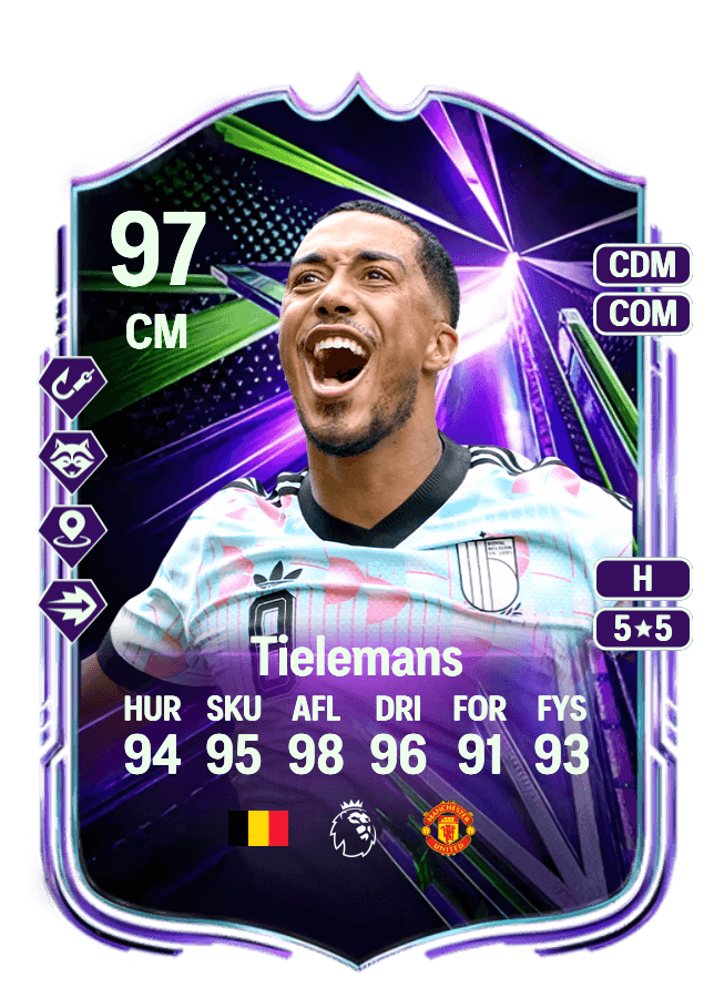 Youri Tielemans card